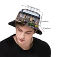 thumbnail image 4 of Merry Christmas-de The woopack, sombrero de cubo, sombreros de turismo de playa, gorra de sol transpirable, Pub, serie de Tv, Emmerdale Farm Emerdale, 4 of 4