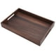 thumbnail image 2 of Bandeja rectangular de madera con ranuras para servir, ideal para desayuno, té, café, frutas y aperitivos., 2 of 14