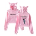 thumbnail image 5 of Anyma Tour 2024 Hoodie Womens Girls Cat Ear Sweatshirts Hip Hop Short Hooded Pullover Crop Top, 5 of 6