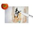thumbnail image 4 of Boston Terrier Scout Glass Cutting Board 12 in x 15 in, 4 of 5