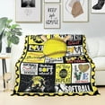 thumbnail image 4 of Softball Gifts for Girls, Softball Blanket 60"x80" Cute Soft Cozy Warm Flannel Blanket for Bed Couch Sofa, Softball Laces Sports Lovers Throw Blanket, 4 of 6