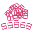 thumbnail image 2 of Juego de 20 piezas de plástico para mochila, correa deslizante, hebilla deslizante, soporte para cinturón Rosado kusrkot Correas de mochila Hebilla de cincha, 2 of 8