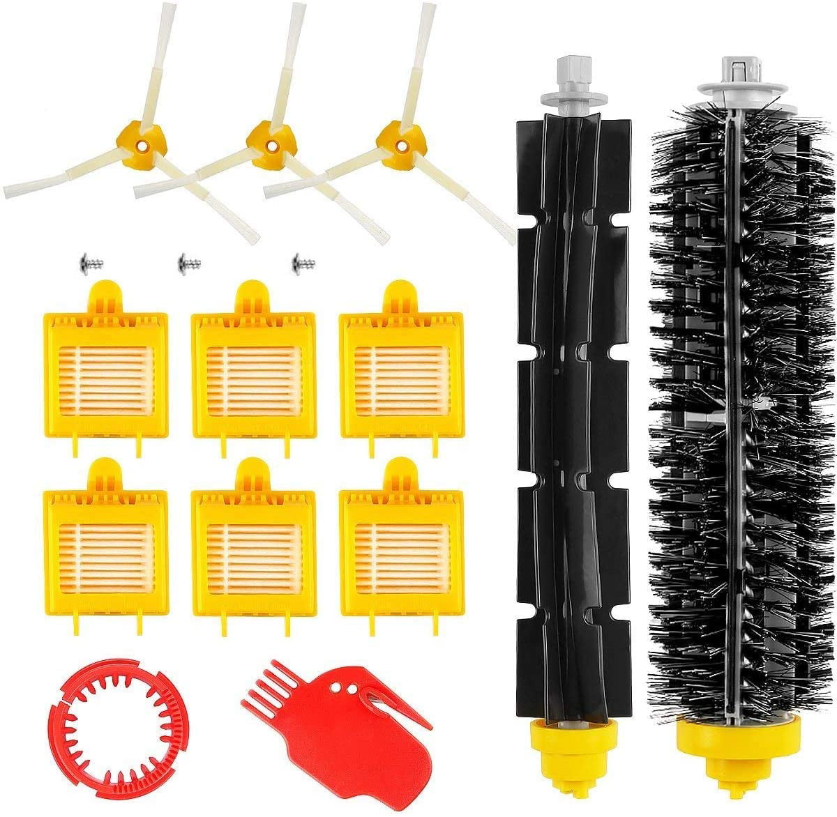 Brushes Filters Side Brushes Kits For iRobot Roomba Vacuum Cleaner Parts 760 770 