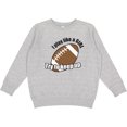 thumbnail image 2 of Inktastic Football Like a Girl Youth Sweatshirt, 2 of 4