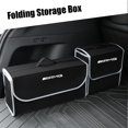 thumbnail image 2 of Car Trunk Storage Box Extra Large Foldable Storage Box For Mercedes Benz AMG A/B/C/E Class GLK W212 W213 W211 C200 C300 W203 CL For AMG-Grey L, 2 of 6