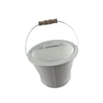 thumbnail image 3 of DOLITY Ash Bucket with Lid Essential Iron Fire Fireplace Wood 1pcs, 3 of 8