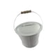 thumbnail image 3 of Cubo de cenizas de hierro para chimenea, herramientas resistentes, esenciales y compactas para interiores y exteriores. 1 pieza, 3 of 8