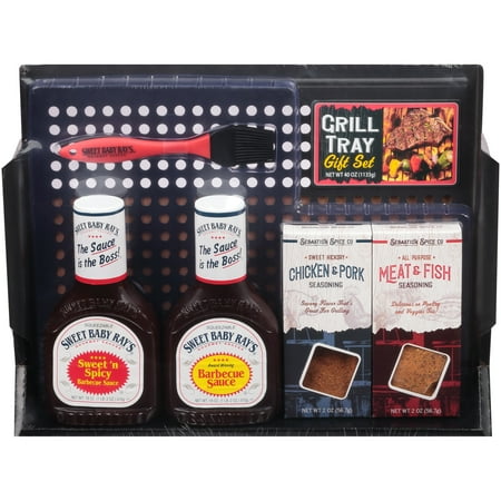 Grill Tray, 6 Piece Gift Set