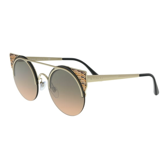 Bulgari BV6088 202218 Matte Pale Gold Cat eye Sunglasses for Womens