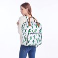 thumbnail image 2 of Mochila para pañales, bolsa impermeable para el cuidado del bebé, bolsa para cambiar pañales de viaje para mujeres (cactus), 2 of 5
