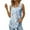 Light Blue tank tops for women, variant on Wycnly Tank Tops for Women Lightweight Loose Fit Pleated Swing Tunic Tops Summer Floral Print Square Neck Sleeveless Shirts Fashion Blouses Black XXL