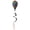 Aurora, variant on In the Breeze 0977 — Jewel Hot Air Balloon Spinner - Colorful Outdoor Hanging Wind Spinner and Yard and Garden Decoration