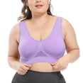 thumbnail image 1 of Qarigey Visual para mujeres adultas: confianza con elegantes patrones de malla, lavable a máquina, transpirable, estabilidad, comodidad. Ropa interior Púrpura, XXL XXL, 1 of 6