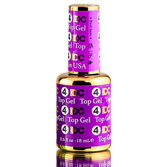 DND DC DIP LIQUID for Nails, 2 BASE GEL, 0.6oz, 18ml, Daisy Dipping (with bonus side Glitter) Made in USA (#2 BASE GEL)