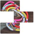 thumbnail image 2 of MasteelfCA 5 Pcs Bracelet Naturel en Argile Polymère pour Femmes Coloré, 2 of 7