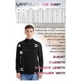 thumbnail image 5 of LANPULUX 100 Merino Wool, Wool Quarter Zipper Sweater, Long-Sleeved Men Sweater, the Most Suitable Gift for the Family, Male Pullover, 5 of 5