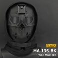 thumbnail image 3 of Máscara Transpirable Airsoft Protector Facial Ligero para Al Aire Libre, 3 of 9