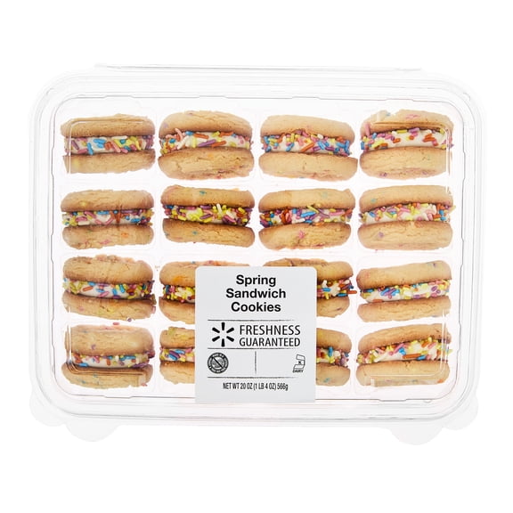 Freshness Guaranteed Spring Sandwich Cookies, 20 oz, 16 Count