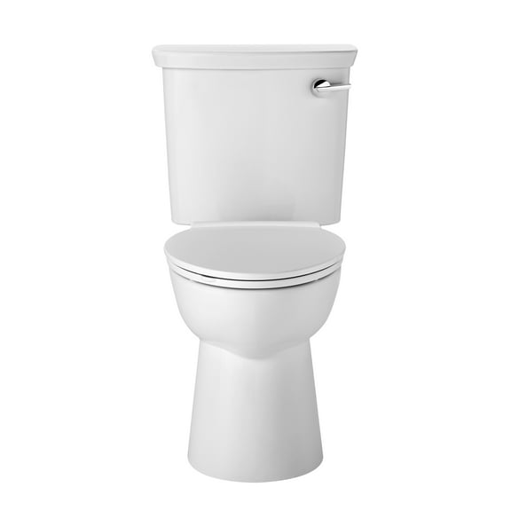 American Standard Vormax HET Tall Height 2-Piece 1.28 GPF Single Flush Elongated Toilet in White, Seat Not Included