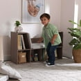thumbnail image 2 of KidKraft Bookcase with Reading Nook, 6 Shelves, Gray Ash, 2 of 8