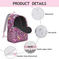 thumbnail image 4 of This Paisley Print Backpack Delivers Boho Flair for School, with a Smart Interior Layout That Includes a Laptop Compartment, A Wonderful Functional Gift, 4 of 5