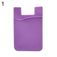 thumbnail image 4 of Essen Smart Silicone Mobile Phone Wallet Card Stick On Cash Credit Card Holder Pouch, 4 of 7