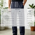 thumbnail image 7 of JOANKDMI Straight Leg Sweatpants for Men Plus Size Open Bottom Athletic Pants with Pockets Drawstring Casual Lounge Trousers,XS-4XL, 7 of 7