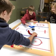 GoSports Ice Pucky Wooden Table Top Hockey Game for Kids & Adults
