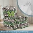 thumbnail image 3 of HELLHERO Butterfly Print Recliner Slip Covers for Lazyboy Recliners Zebra Stripe Print Lazyboy Recliner Chair Cover with Handle Opening, Home Decorations, 3 of 8