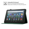 thumbnail image 5 of Artyond Case for Fire HD 8/Fire HD8 Plus 2022/2020, PU Leather Folio Stand Card Slots with Auto Sleep/Wake Case for Amazon Kindle Fire HD 8/HD8 Plus 10th/12th Generation, 2020/2022 Released, Green, 5 of 8
