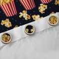 thumbnail image 4 of Feelyou 3D Popcorn Child Blackout Curtains Set of 2 (52x84 Each), Vintage Film Theater Window Curtains, Family Cinema Theme Curtains and Drapes, Blackout Curtains Bedroom Decor, 4 of 6