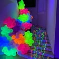 thumbnail image 3 of 100pcs globos fluorescentes de látex globos luminosos que brillan en la fiesta oscura globos, 3 of 4