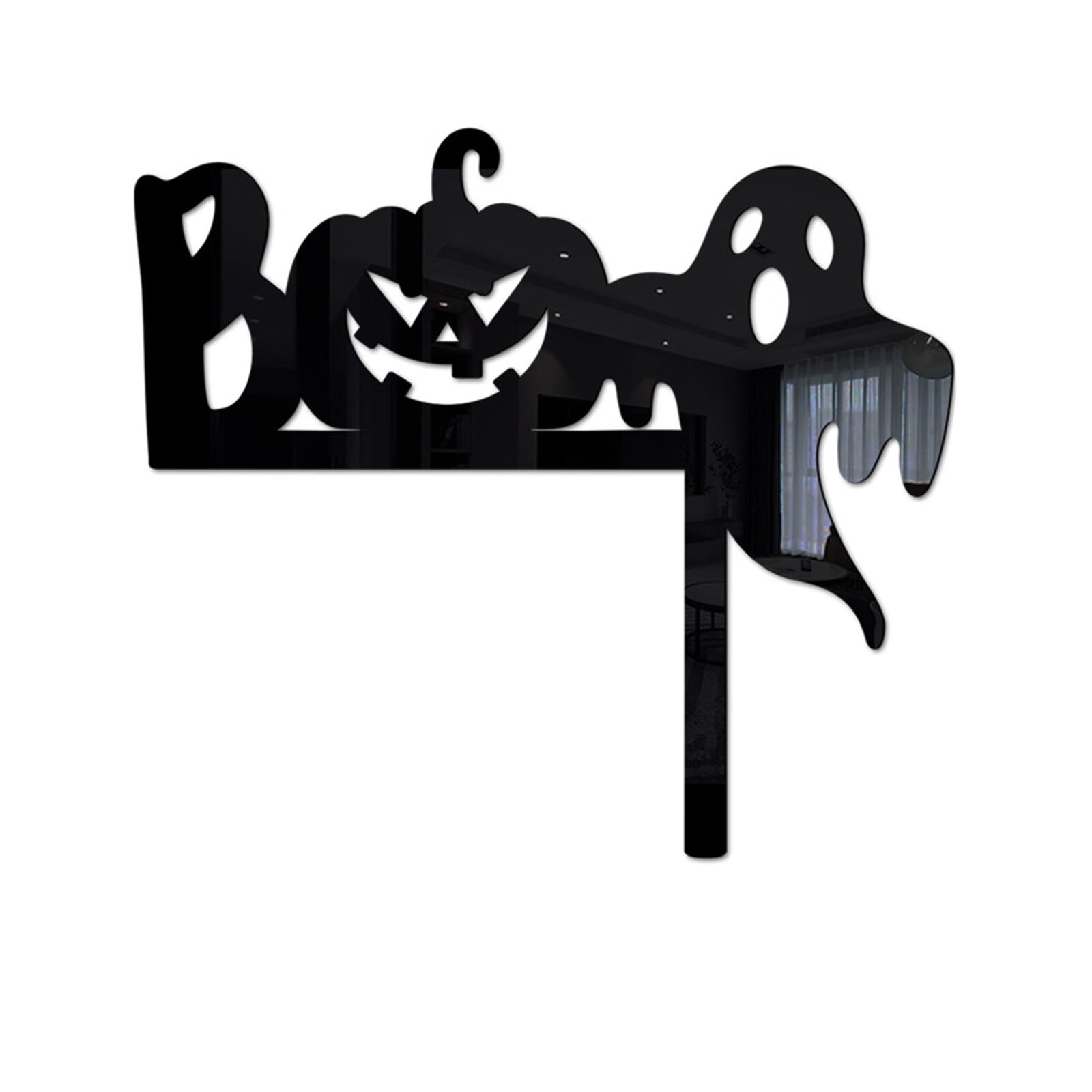 BOSTEY Halloween Door Corner Sign Ornament Halloween Decor Sign Acrylic ...