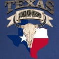 thumbnail image 2 of CafePress - Rustic Southwestern Bull Skull Born Texas - Maternity Dark T-Shirt, 2 of 3
