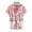 Hot Pink, variant on VBTAPA Mens Valentines Day Shirt Love Heart Print Shirts Casual Short Sleeve Vacation Shirts Button Down Hawaiian Beach Shirt Today's Deals Pink XXL