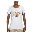 thumbnail image 2 of Wild Bobby, Golden Retriever Cute Gift, Dog Lover, Women Graphic Tee, White, XX-Large, 2 of 4