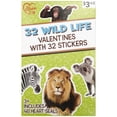 thumbnail image 1 of Wildlife Valentines Cards, 32 Count, Classroom Exchange Cards, 1 of 5