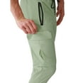 thumbnail image 5 of Fnnxeal Cargo Pants for Men Stretch Drawstring Solid Running Pull-On Trouser Green Pants for Men Size 2XL, 5 of 5