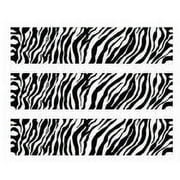 Zebra -1/4 (Quarter Sheet) Edible Border -1/4 (Quarter Sheet) Edible Photo Image Cake Decoration
