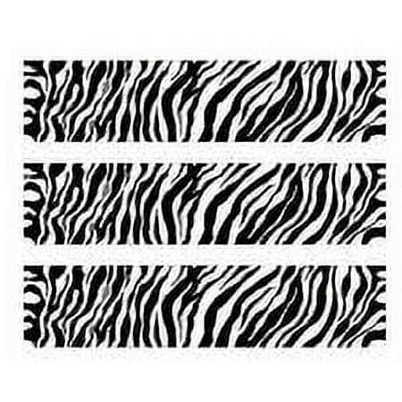Zebra -1/4 (Quarter Sheet) Edible Border -1/4 (Quarter Sheet) Edible Photo Image Cake Decoration
