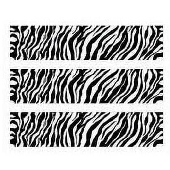Zebra -1/4 (Quarter Sheet) Edible Border -1/4 (Quarter Sheet) Edible Photo Image Cake Decoration