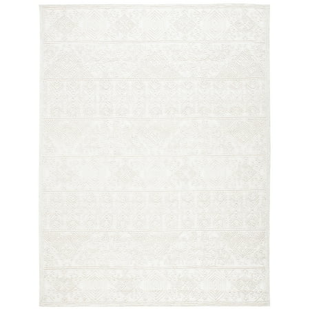 SAFAVIEH Trace Essex Abstract Area Rug, Ivory, 8' x 10'