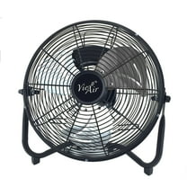 Vie Air 9" High Velocity Tilting 3 Speed Metal Floor Fan