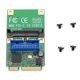thumbnail image 5 of Tarjeta delantero delantero, mini pci-e fácil de instalar conveniente y práctica con la funció de intercambio caliente caliente para pc para pc para la computadora portátil para el, 5 of 7