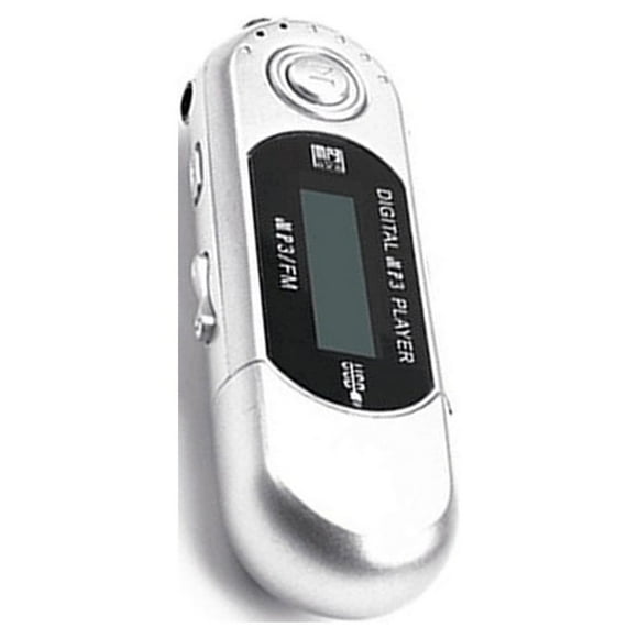 Mini reproductor de MP3 2 en 1 compatible con tarjeta 32G TF Sidaley
