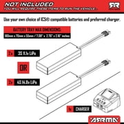ARRMA 1/7 LIMITLESS 120 8S BLX SPEED MACHINE RTR w AVC White/Blue ARA7816T2