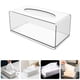 thumbnail image 5 of Soporte para caja de pañuelos de acrílico transparente, cubierta rectangular para dispensador de pañuelos, organizador de toallas de papel transparente para baño, cocina y oficina, 5 of 5