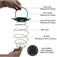 thumbnail image 4 of Juego de 2 luces solares para exteriores de piña, luces solares colgantes impermeables (60 LED), 4 of 5