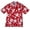 Red, variant on Mens Classic Hibiscus Shirt RED M
