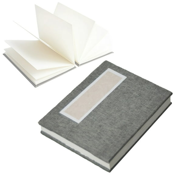 Watercolor Sketchbook A4, 12 Folded Pages, Concertina Sketchbook, 7.9 in x 11 in (20cm x 28cm), Ideal for Art Collection, Calligraphy, Stamps, Sketching, and Travel Art, Chinese Style